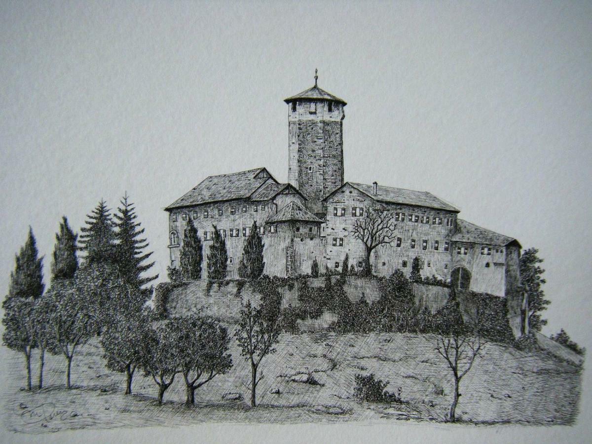 Il Nido Dei Sogni Sanzeno Lägenhet Exteriör bild